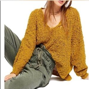 Free People Sunday Shore Pullover Sweater